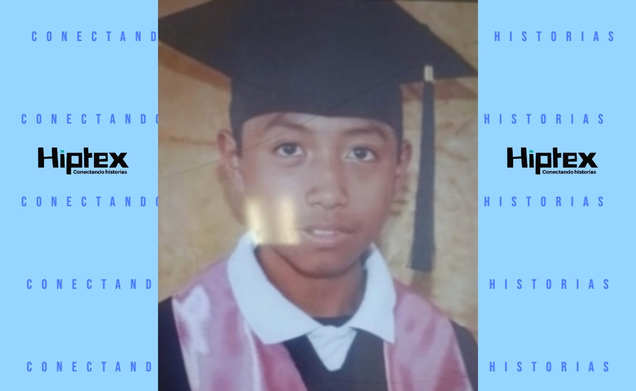 Marcos Ramos Sánchez tiene 14 años de edad