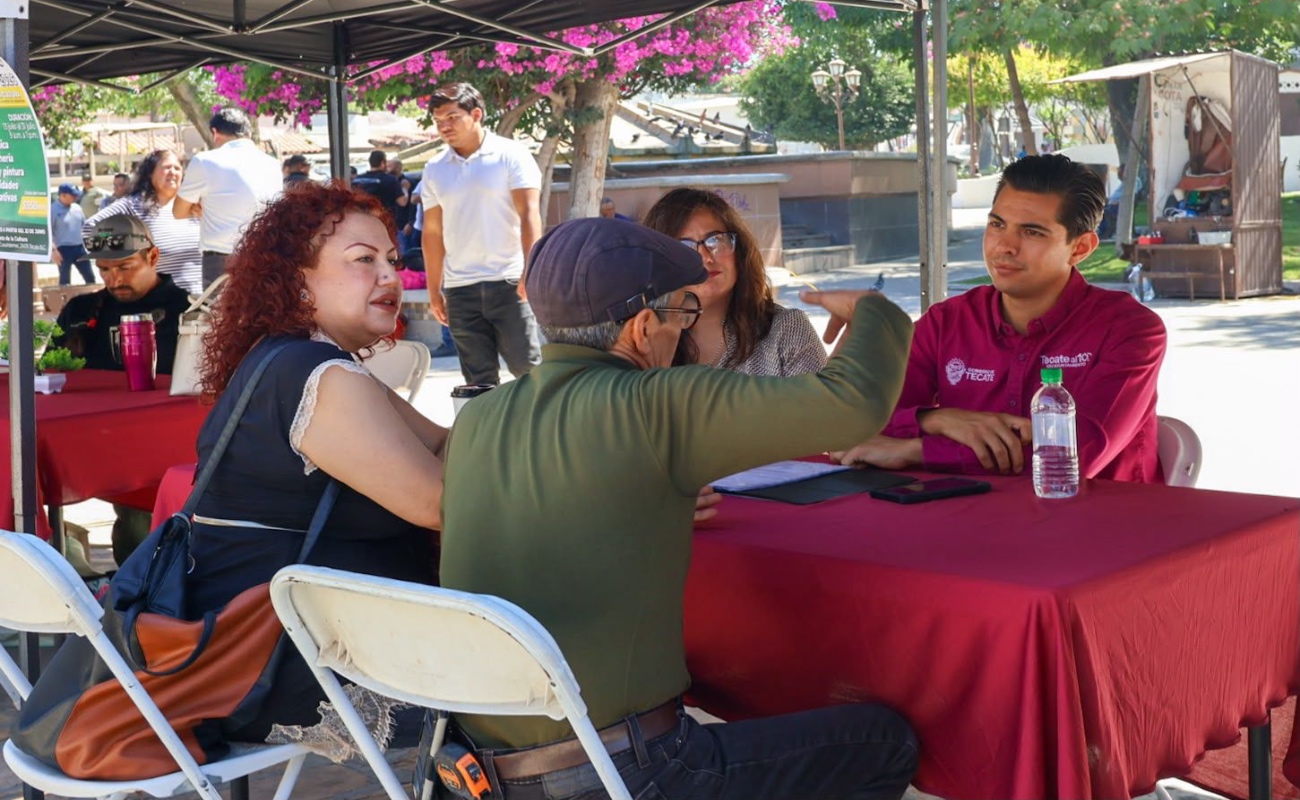 Reafirman en Tecate cercanía del gobierno municipal con la comunidad