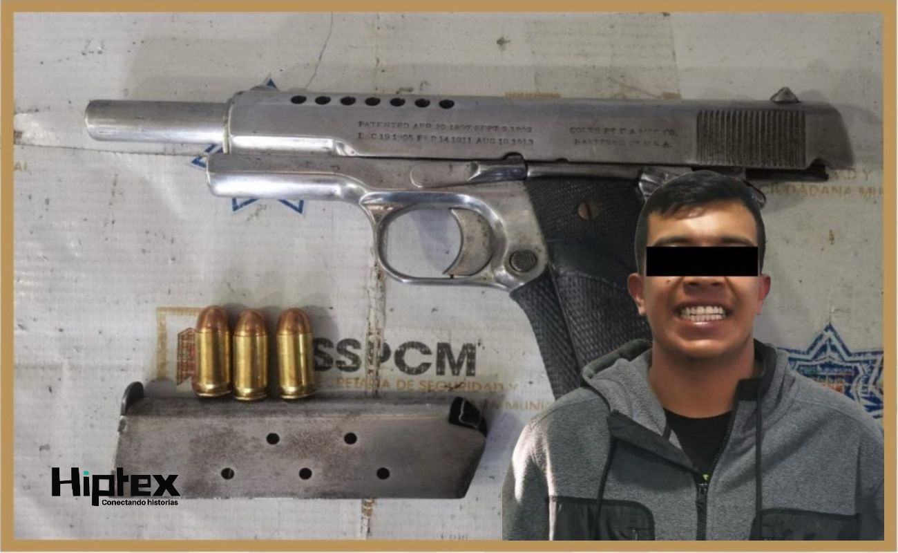 Sahid Alberto “N”, de 22 años de edad, el detenido.