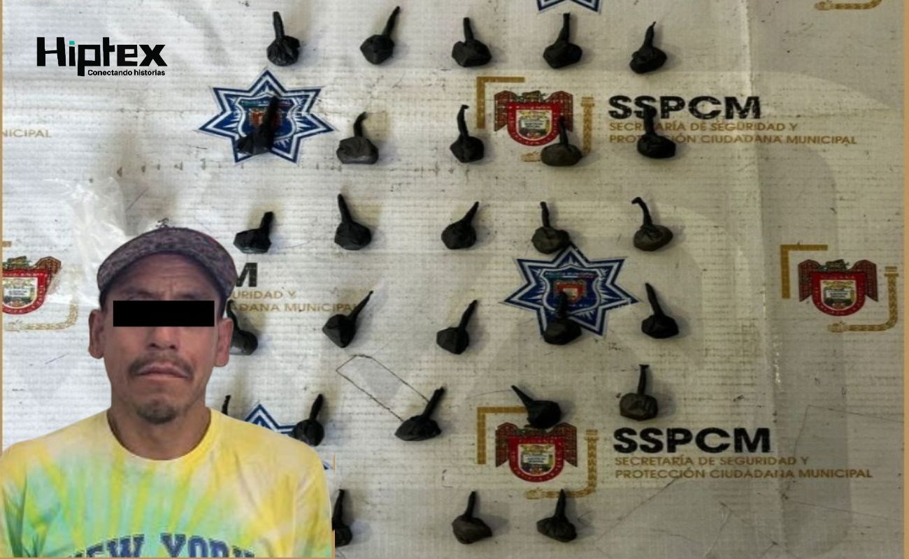 Detiene Policía Municipal a presunto responsable de robos