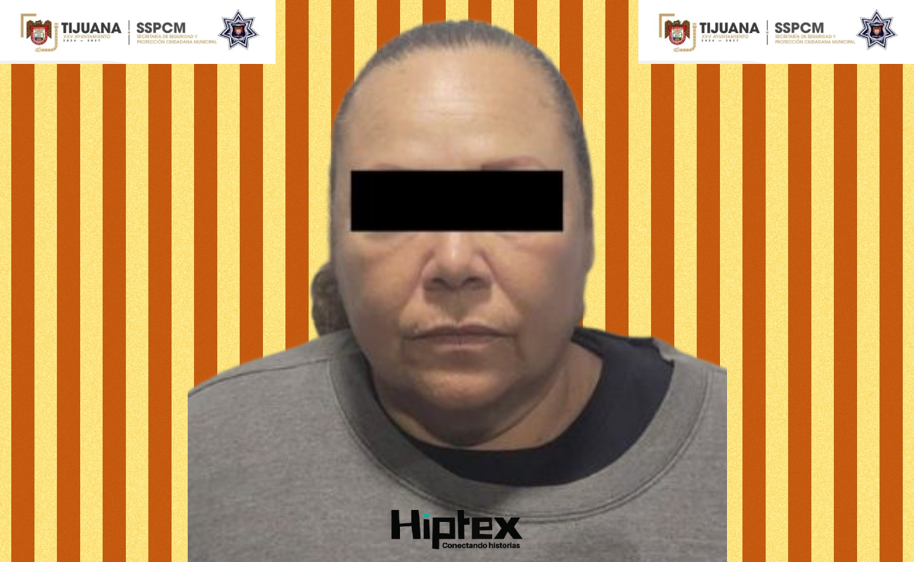 Yesenia “N”, de 52 años de edad, originaria de Ensenada, fue puesta a disposición de la autoridad para el seguimiento de las investigaciones.