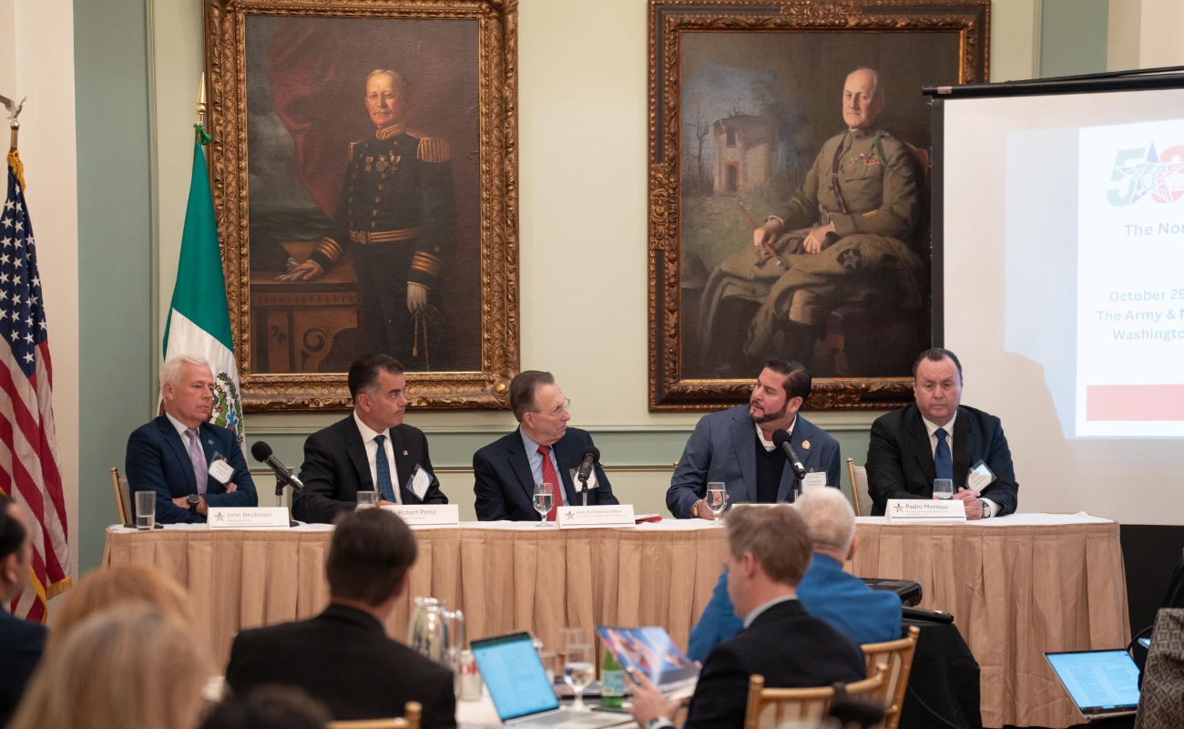 Asiste Ismael Burgueño a la Reunión Anual del Consejo Directivo de la Cámara de Comercio México–Estados Unidos