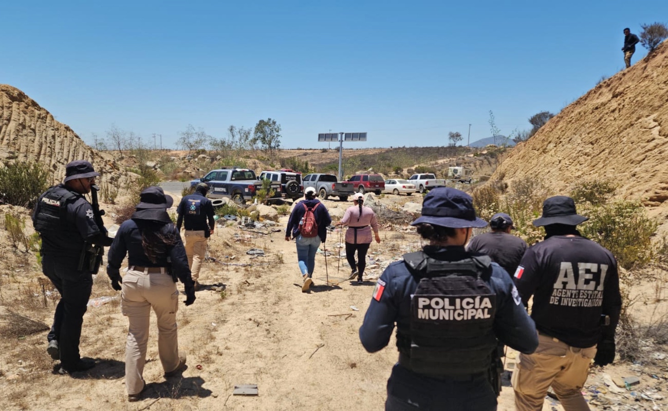 Realizan operativo de búsqueda en la colonia Gómez Morín