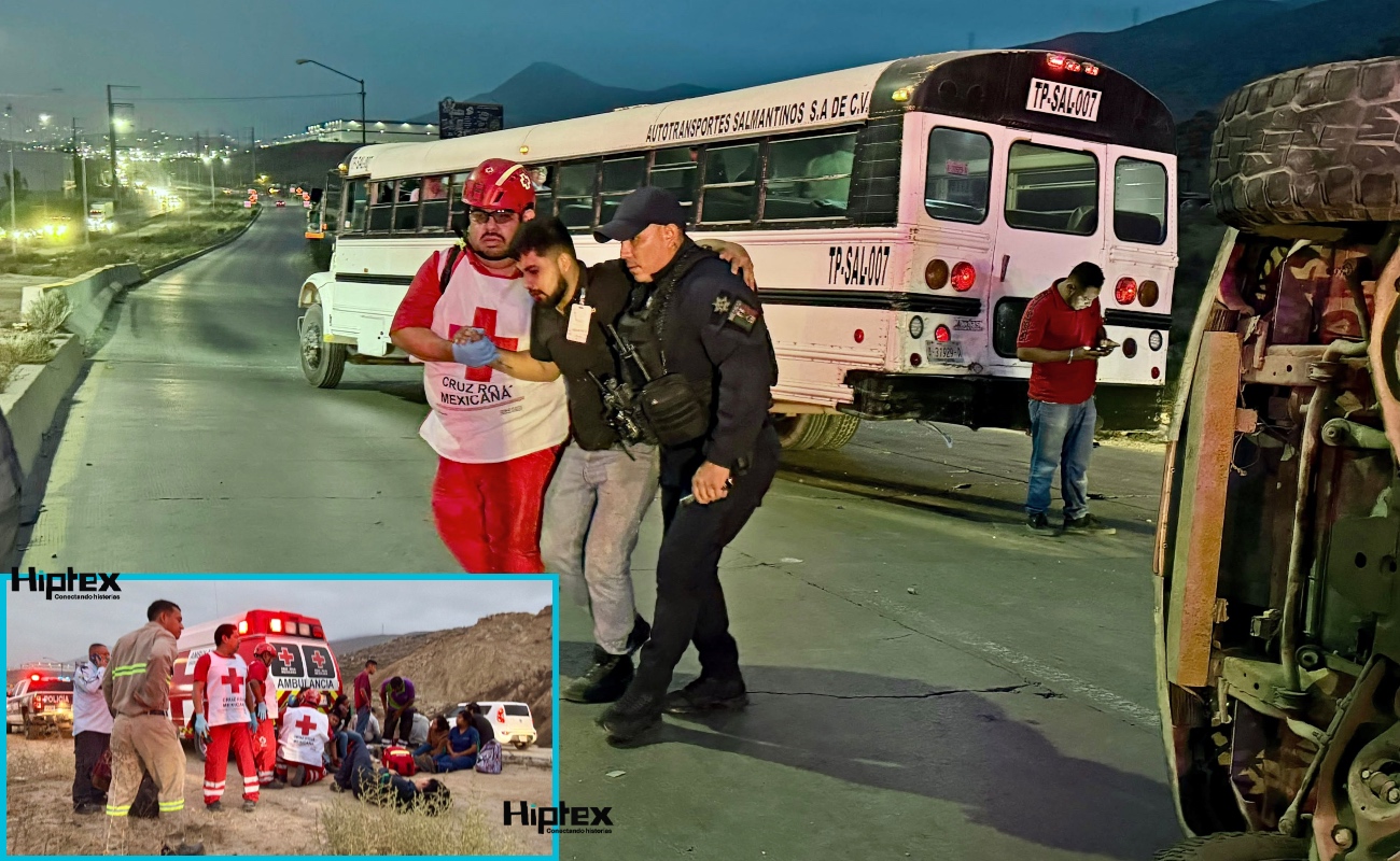 Deja choque múltiple once heridos en el Bulevar 2000