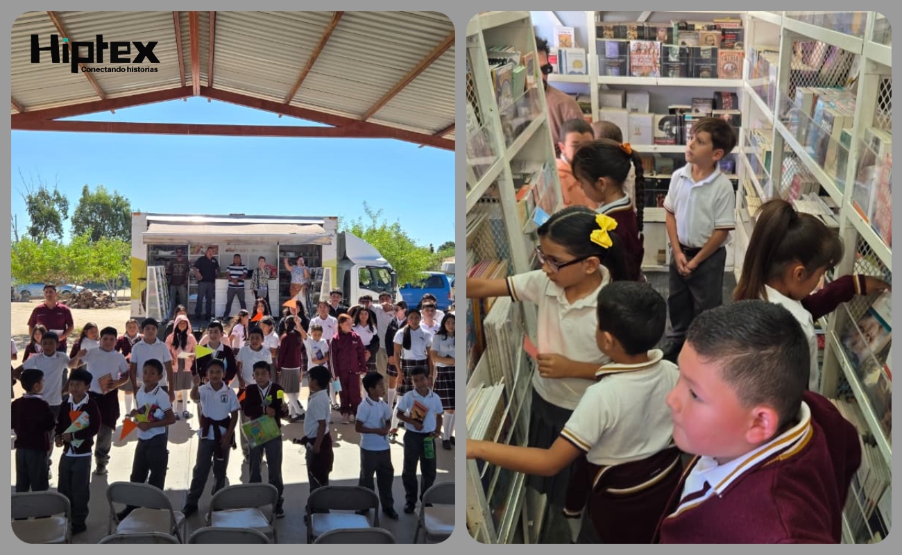 Inició en Villa de Jesús María, el recorrido del Librobús por Baja California