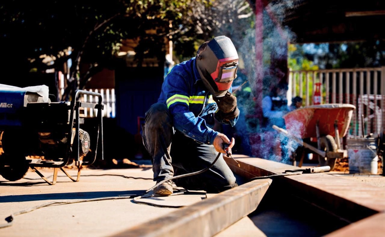 La obra, con un avance del 25%, se realiza con recursos federales y se espera que concluya en marzo.