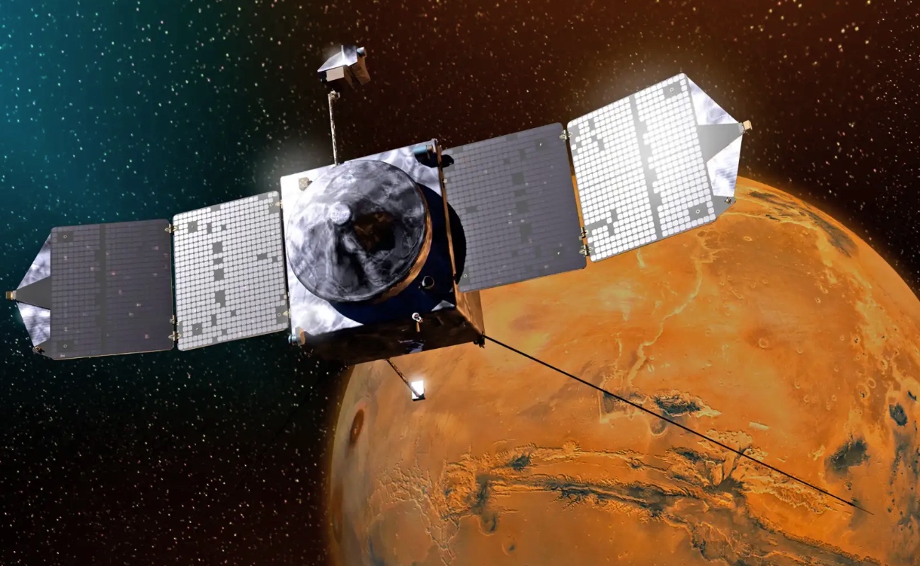 La sonda MAVEN orbitó Marte durante más de diez años, proporcionando información sin precedentes sobre la evolución y pérdida de la atmósfera del planeta rojo.
