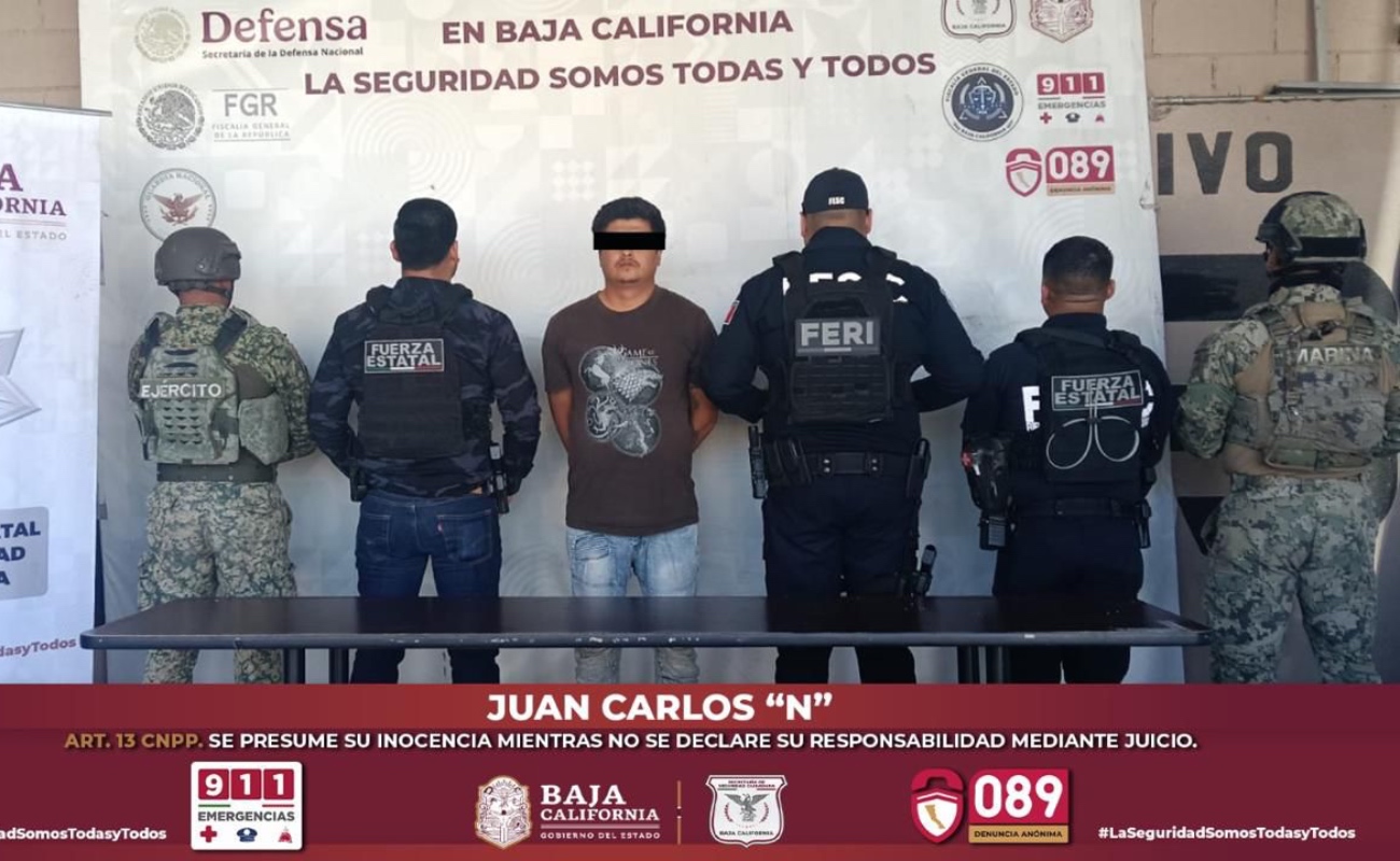 Capturan en Mexicali a presunto agresor sexual de Rosarito