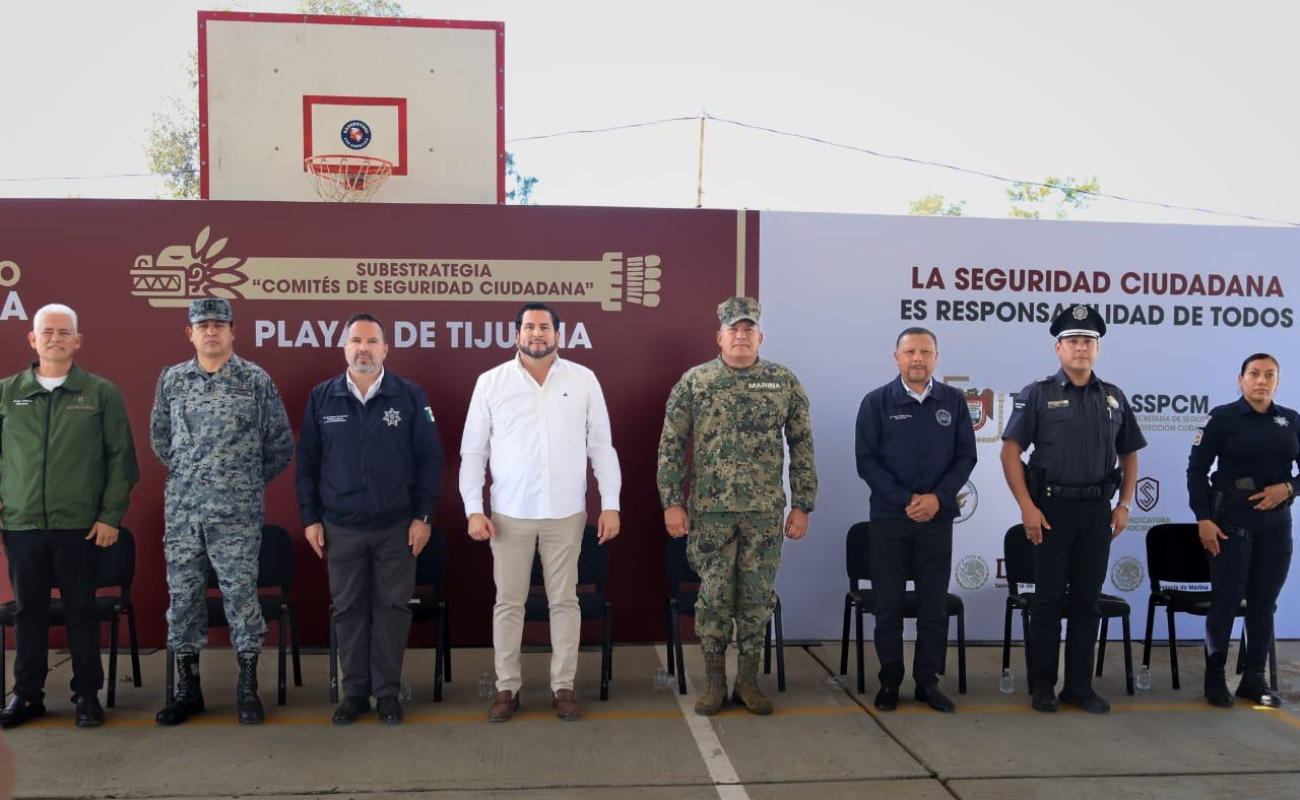 Arranca Ismael Burgueño la subestrategia de Comités de Seguridad Ciudadana en el Distrito Playas de Tijuana