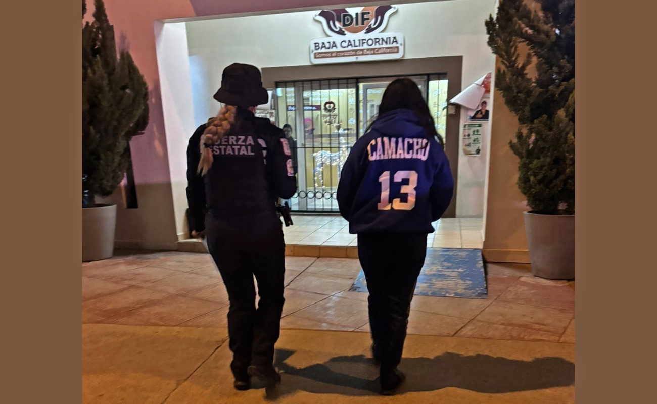 La menor presentaba lesiones en su espalda y en los brazos.