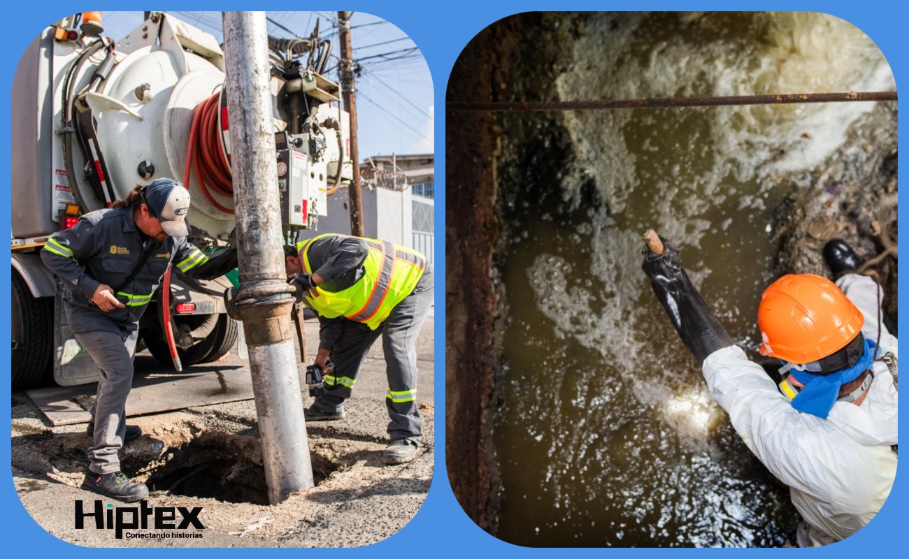 Impulsa CESPT mantenimiento preventivo en la red sanitaria de Tijuana y Rosarito