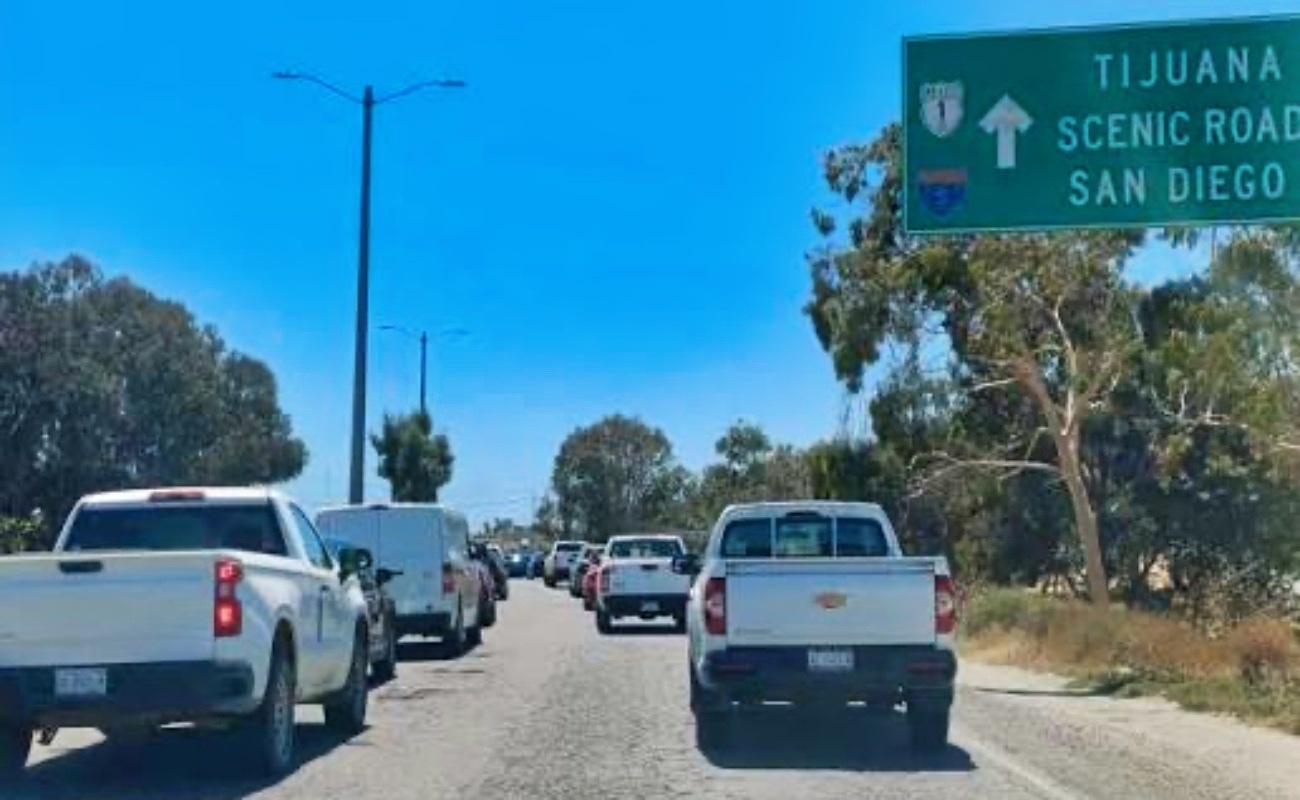 Gestiona gobierno de Ensenada, apertura total de la caseta de San Miguel