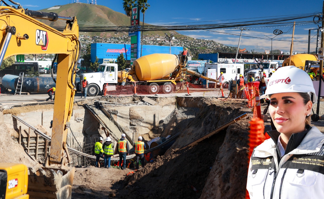 Supervisa gobernadora Marina del Pilar mantenimiento del Acueducto Florido-Aguaje para fortalecer el abasto de agua