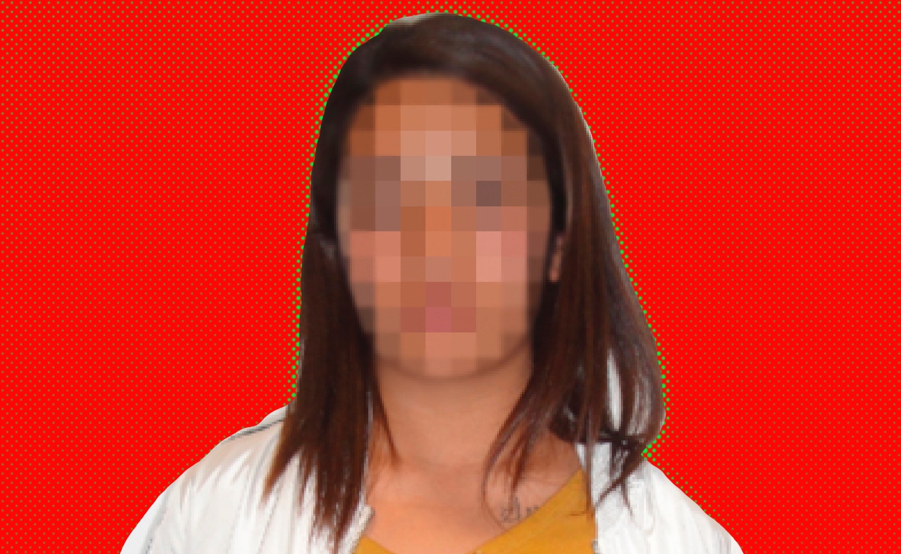 Evelyn ¨N¨ llevaba 134 gramos de metafetamina, quedó a disposición de la FGR.
