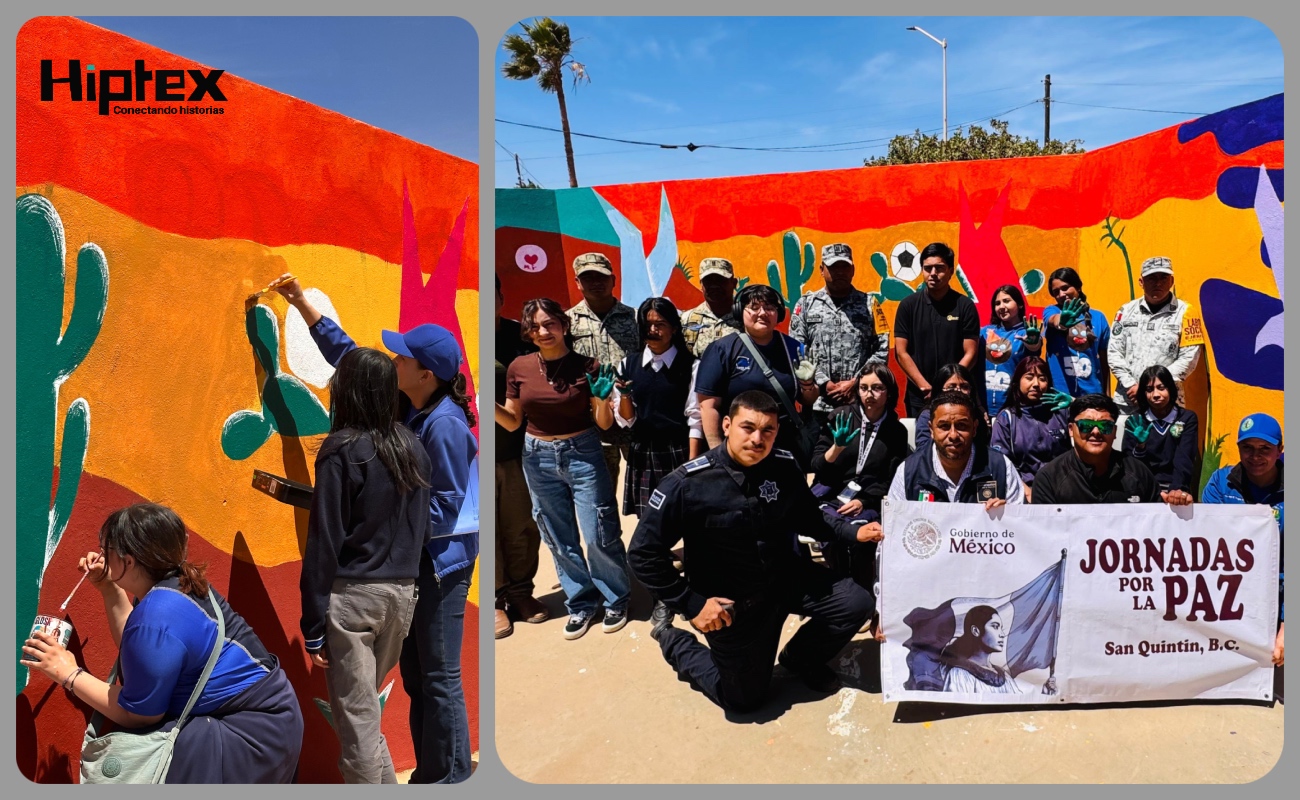 Realizan Tequio comunitario en la Flores Magón en San Quintín