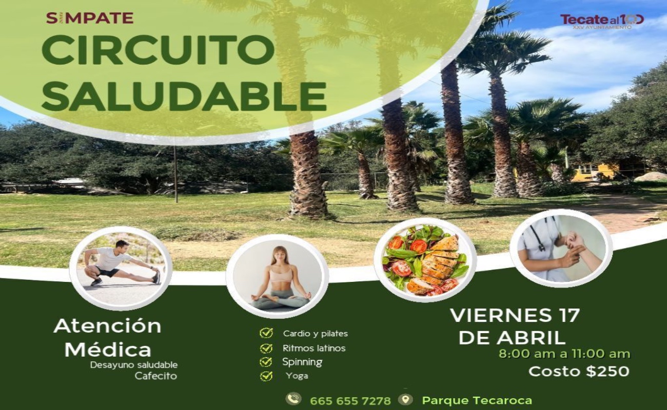 Con el objetivo de fomentar estilos de vida saludables y promover el bienestar integral de las familias tecatenses.