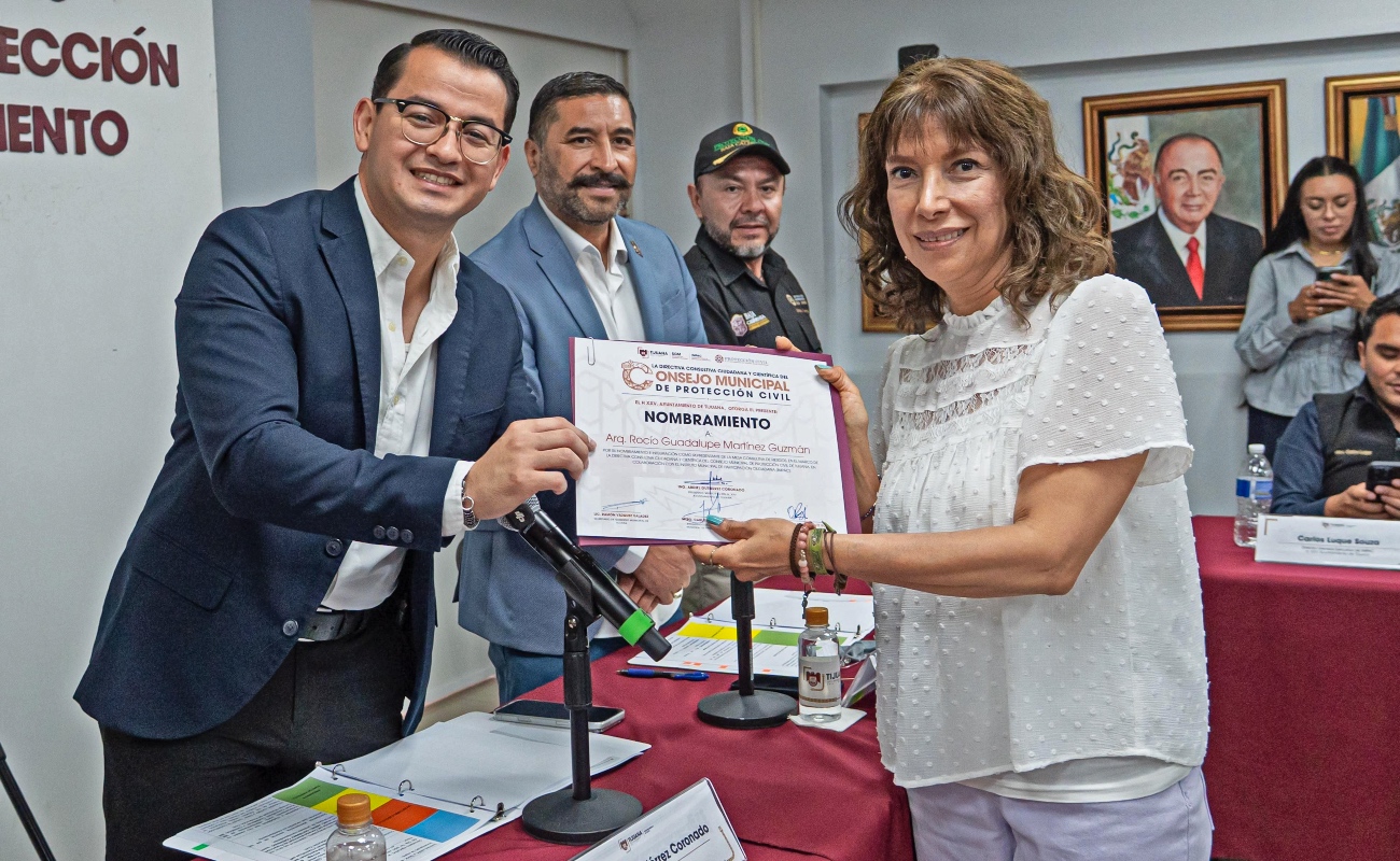 Encabeza Abdiel Gutiérrez primera sesión ordinaria del Consejo Municipal de Protección Civil 2026