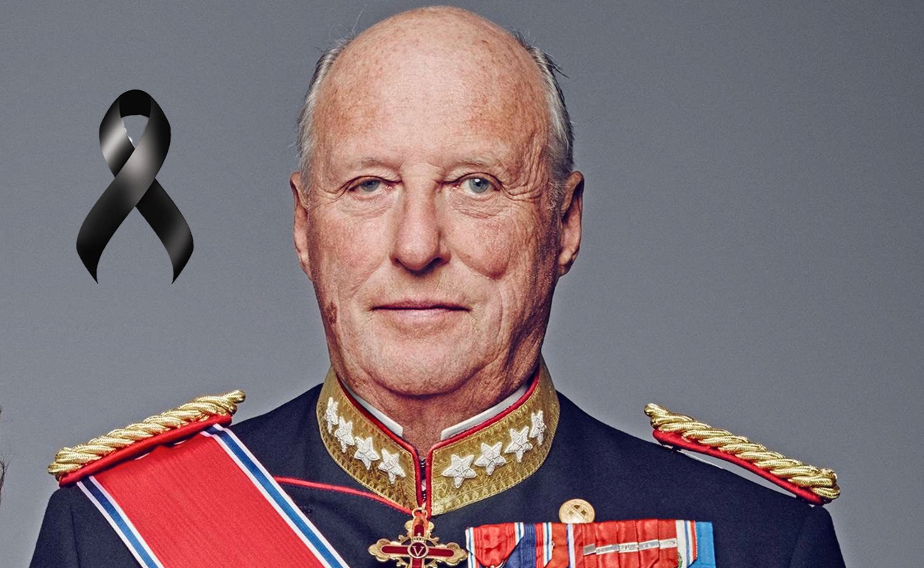 Harald V asumió el trono desde 1991.