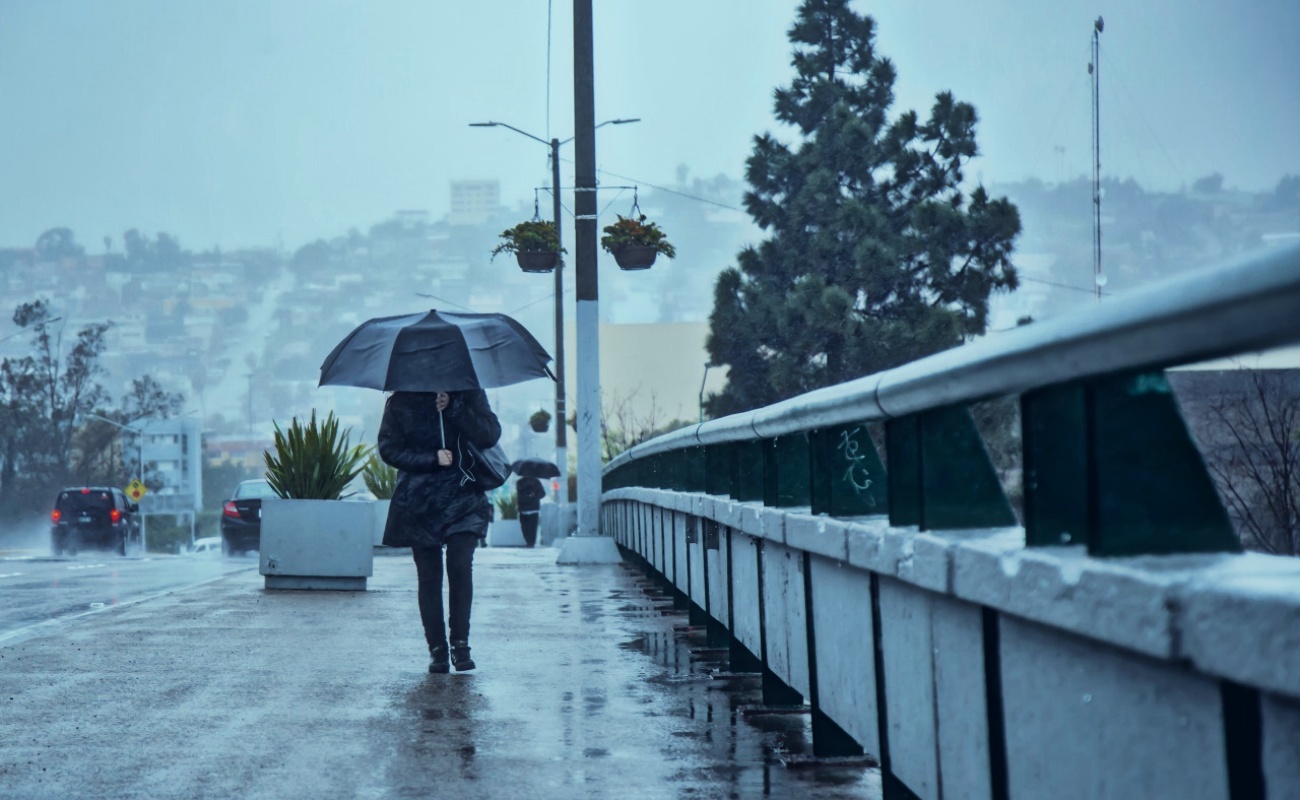 Chubascos, fuertes vientos y hasta nieve en San Pedro Mártir están pronosticados para Baja California el fin de semana.