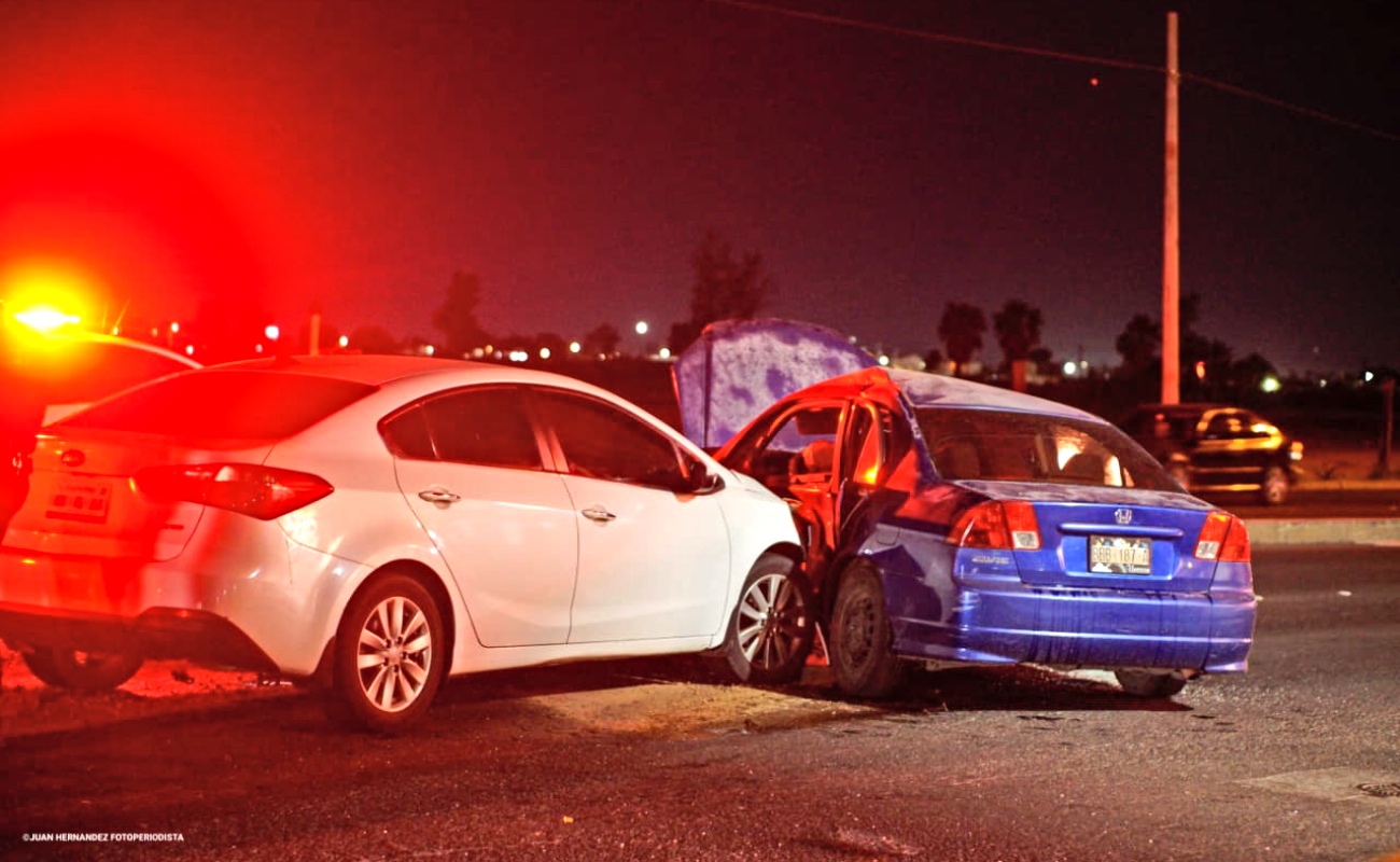 Conductor ebrio choca y causa la muerte de una mujer