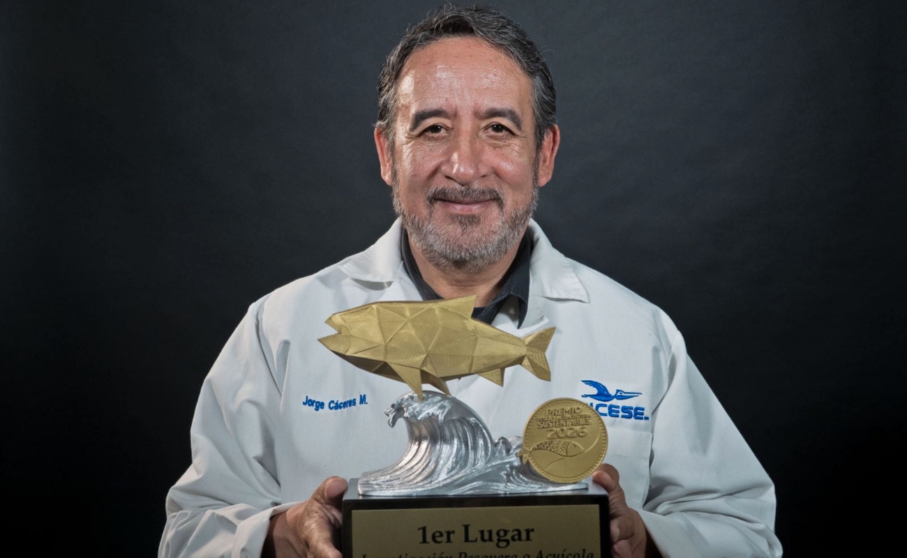 Gana investigador del CICESE primer lugar del Premio a la Pesca y Acuacultura Sustentables 2026