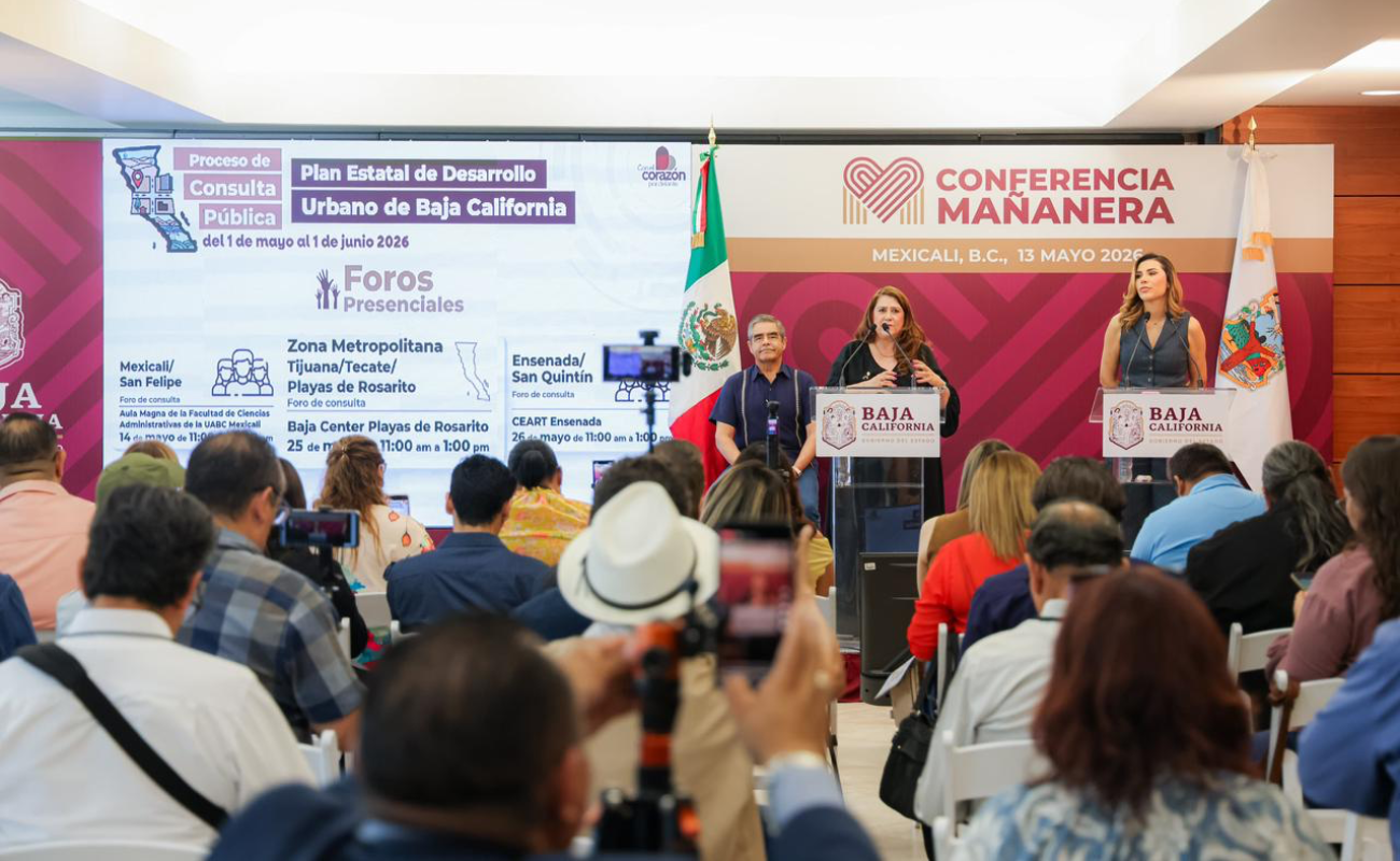 Invita gobernadora Marina del Pilar a participar en consulta pública para integrar el PED de BC 2026