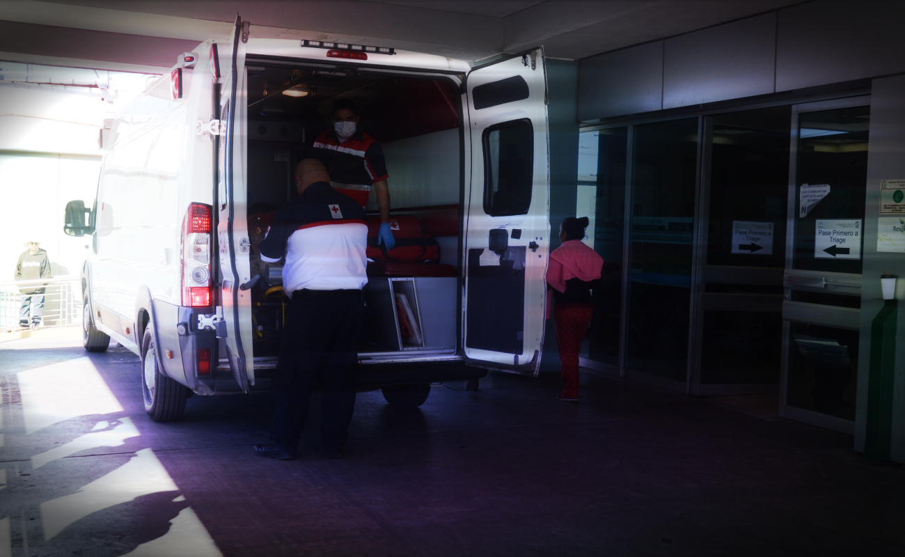 En El Zorrillo un hombre y una mujer fueron heridos a balazos en los brazos.fueron atendidos por personal de la Cruz Roja.