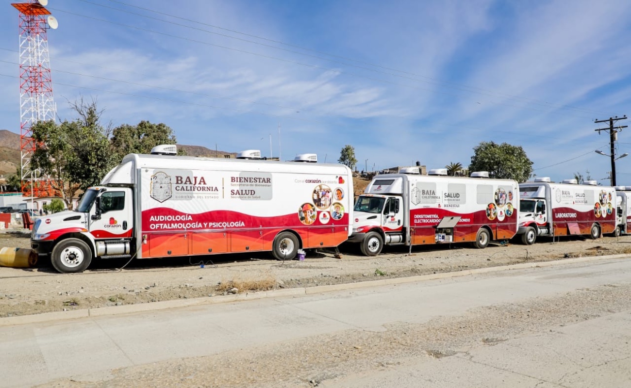 Caravanas de la Salud atenderán esta semana en el valle de Mexicali, Playas de Rosarito y San Quintín