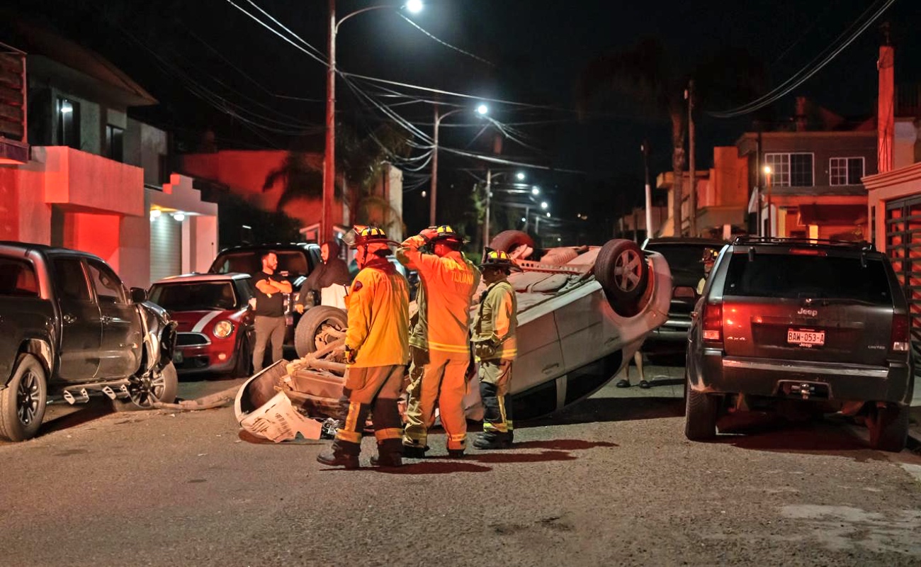 El conductor no resultó lesionado.
