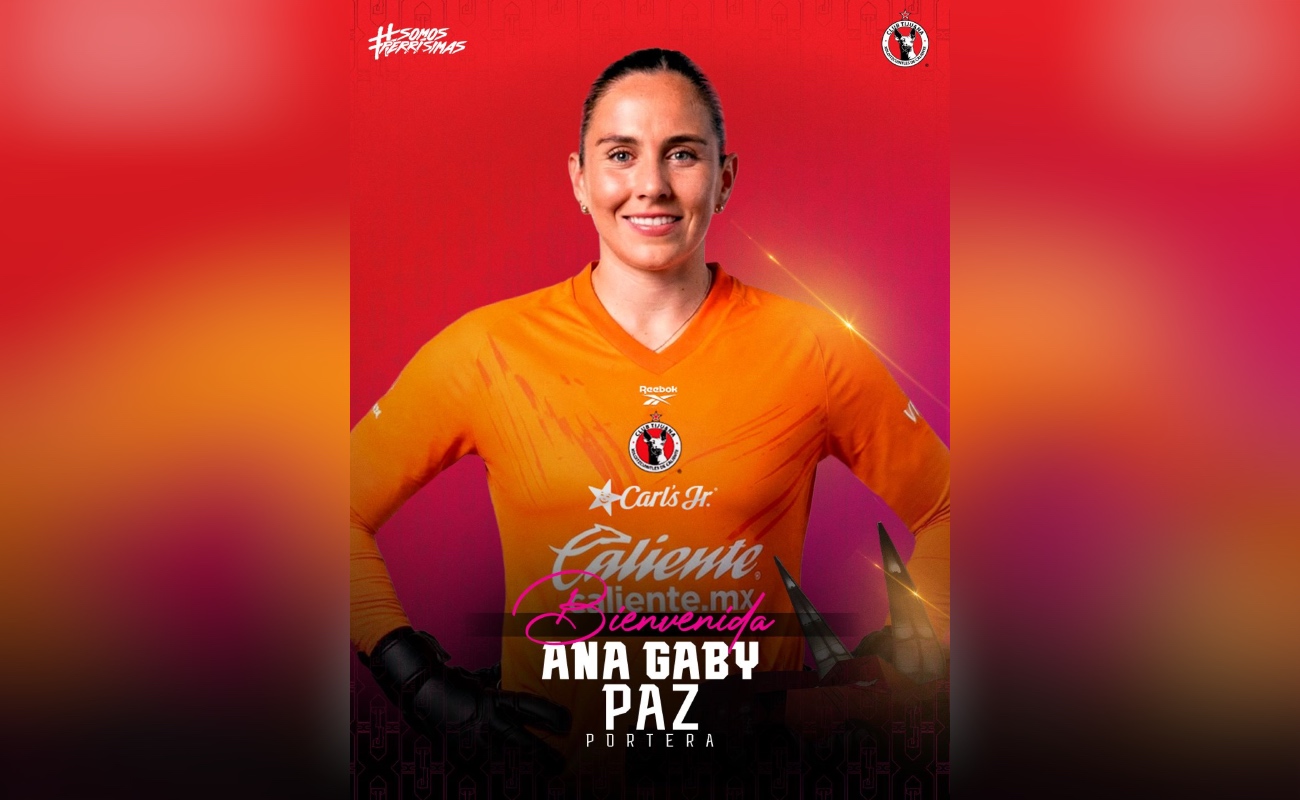 Ana Gabriela Paz es nueva jugadora de Xolos Femenil