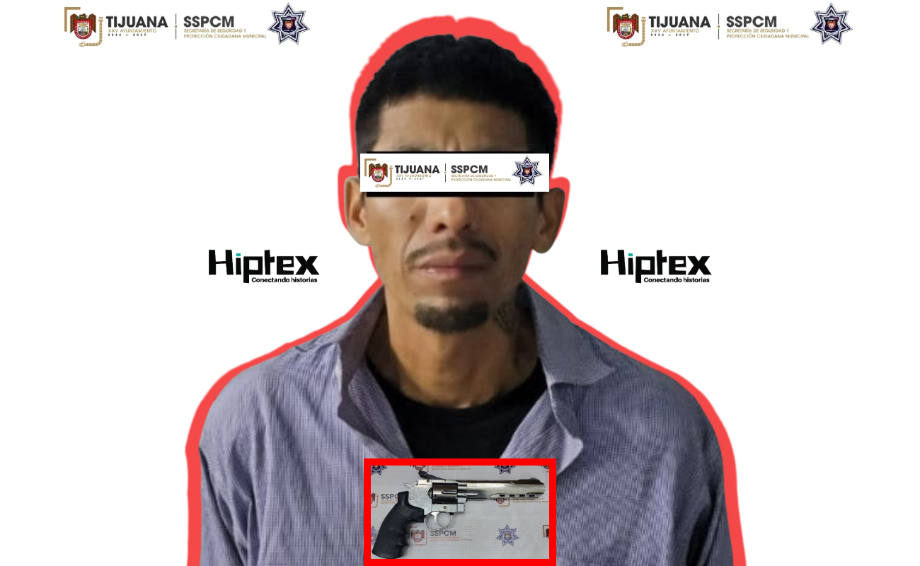 Sergio Alberto “N”, de 42 años de edad, el detenido.