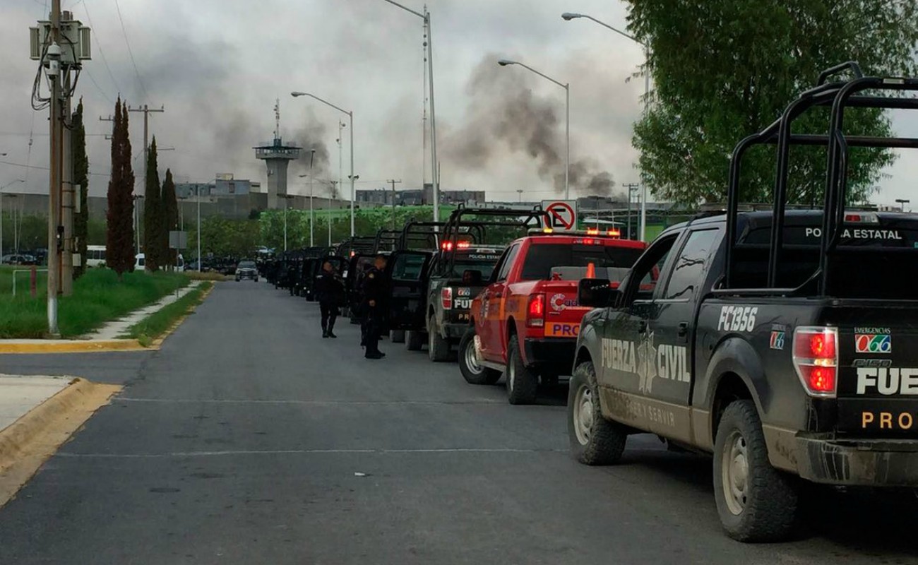 Mueren 13 en motín en cárcel de Nuevo León