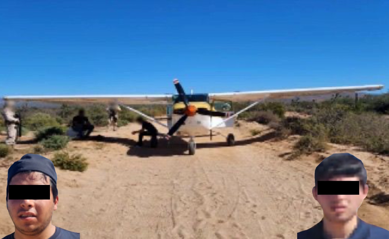 Sentenciados a 9 años de prisión por transportar cargamento de drogas sintéticas en avioneta