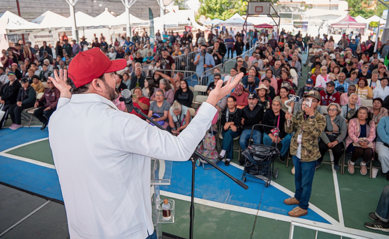 Ismael Burgueño, encabezó la Jornada del Pueblo en su edición 59, en la colonia Alemán, delegación Centro; se dieron cita más de 400 personas.