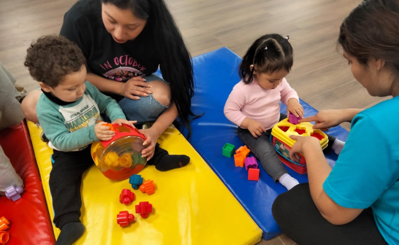 Benefician a 228 familias con sesiones gratuitas de estimulación temprana