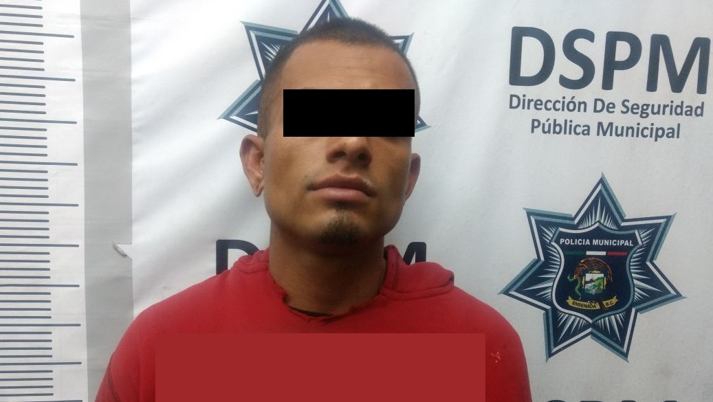 Los oficiales dieron lectura de sus derechos a Francisco Javier N. de 25 años de edad.