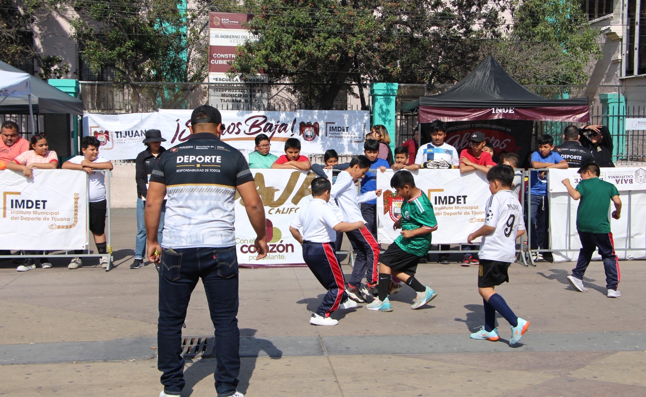 Participa Gobierno Municipal en Torneo de Futbolito Callejero 'Proyecto Tijuana' rumbo al Mundial 2026