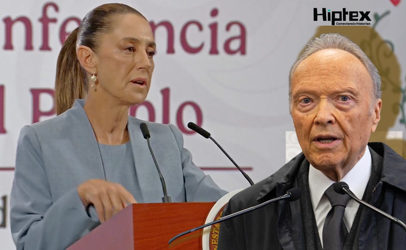 Sheinbaum solo dijo que recibió una carta del Senado de la República.