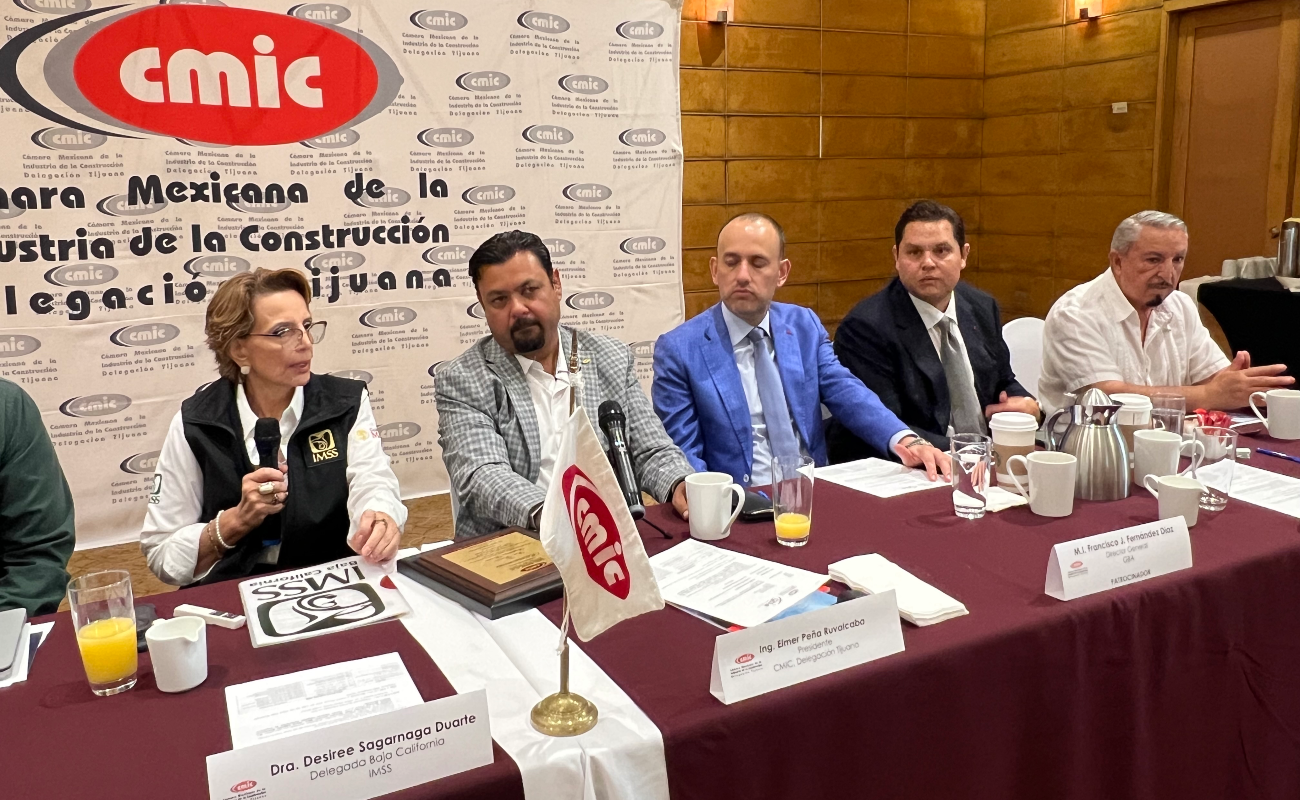 La delegada del IMSS presentó a empresarios los proyectos hospitalarios y de infraestructura médica que se desarrollan en BC.