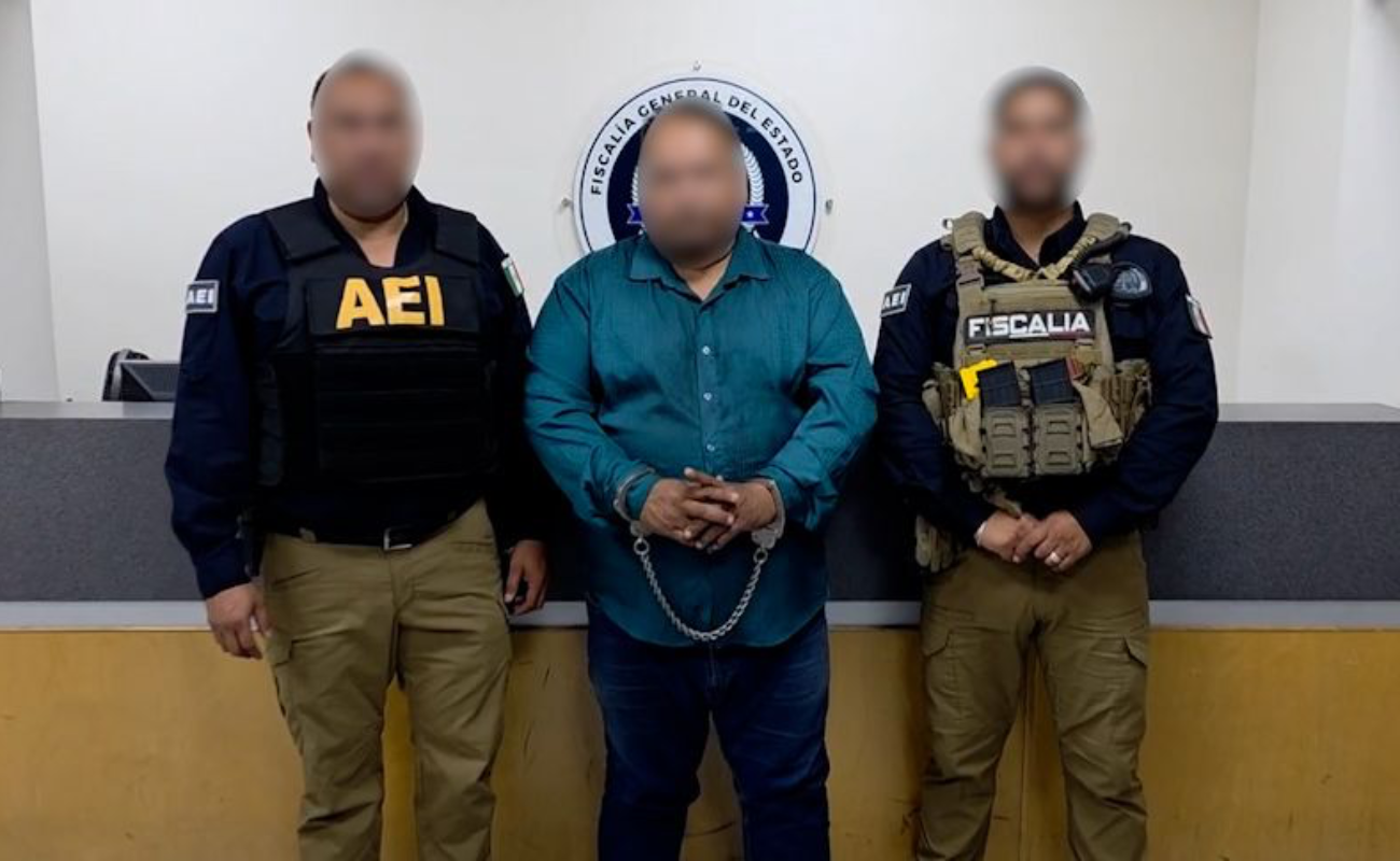 Francisco Eleazar “N”, el detenido.