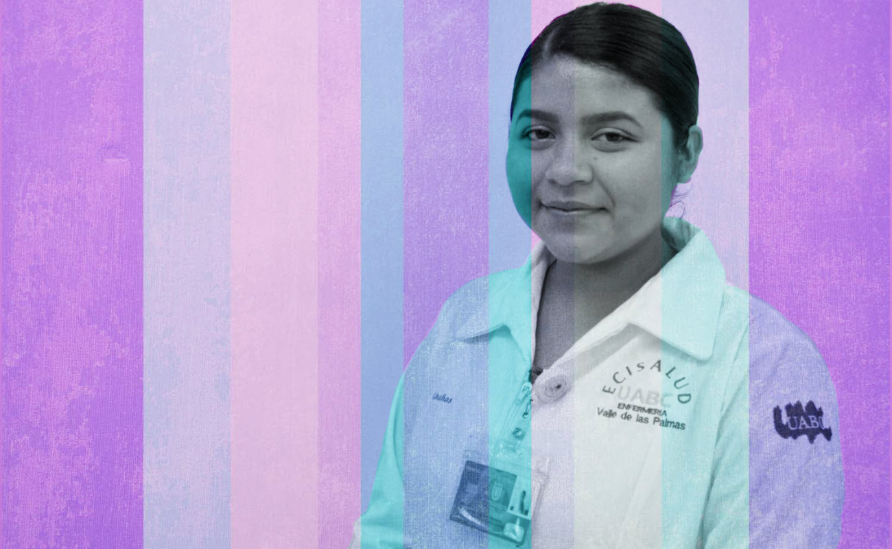 La vida de Mitzi Abihail Cabañas Moreno ha estado unida al Hospital General de Tijuana.