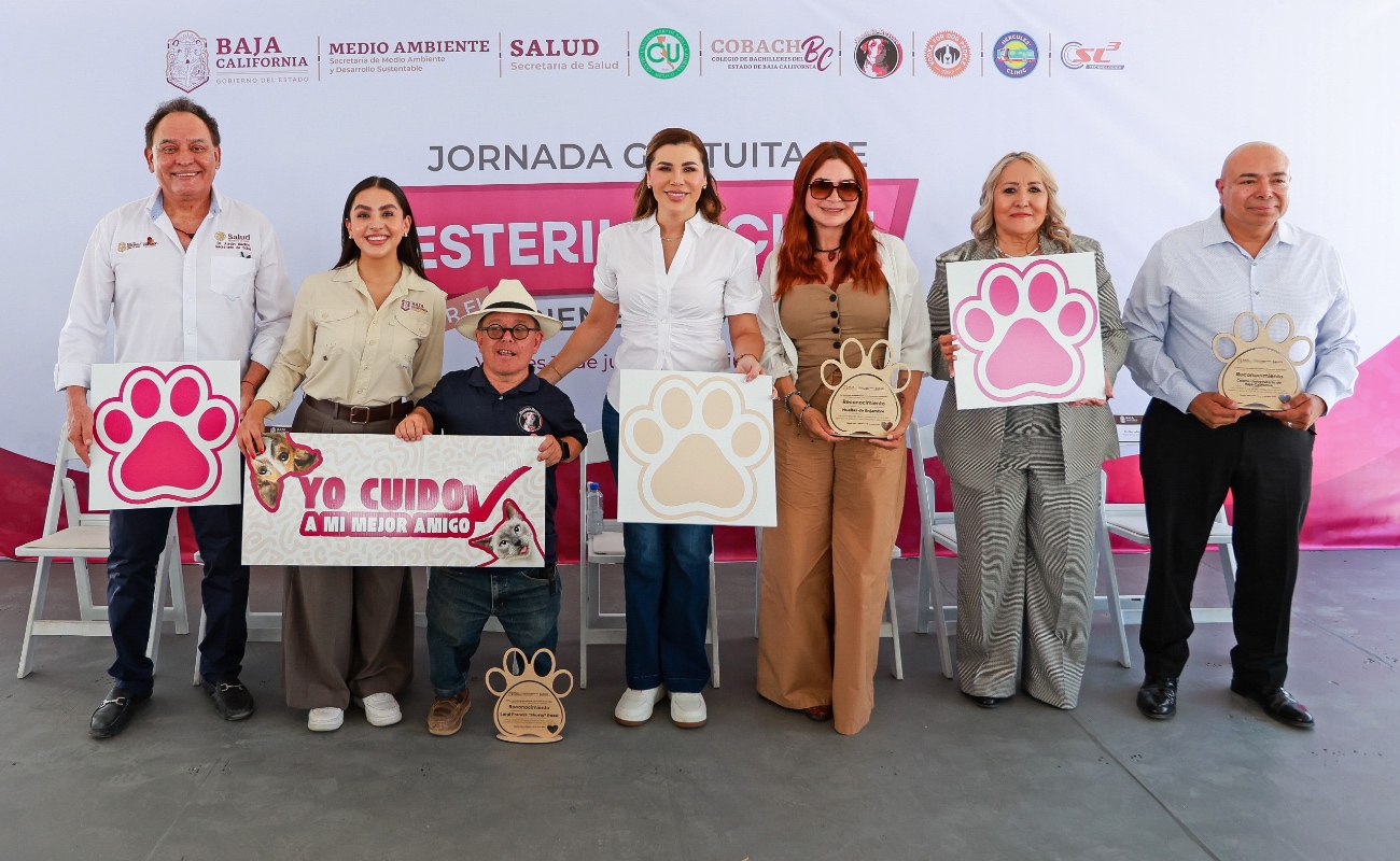 Refuerza Marina del Pilar acciones de bienestar animal y salud pública en Baja California