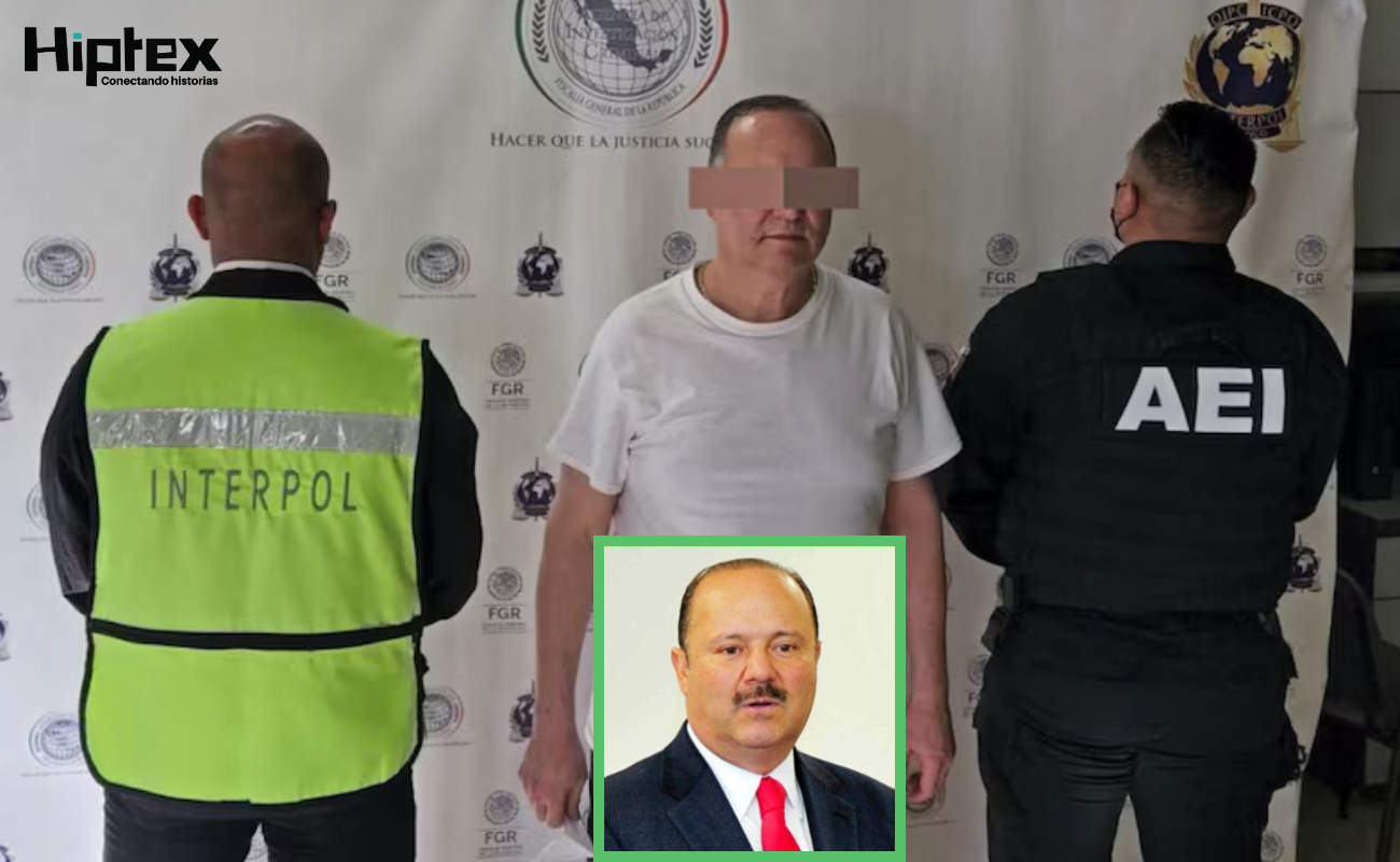Confirma FGR detención de César Duarte, exgobernador de Chihuahua