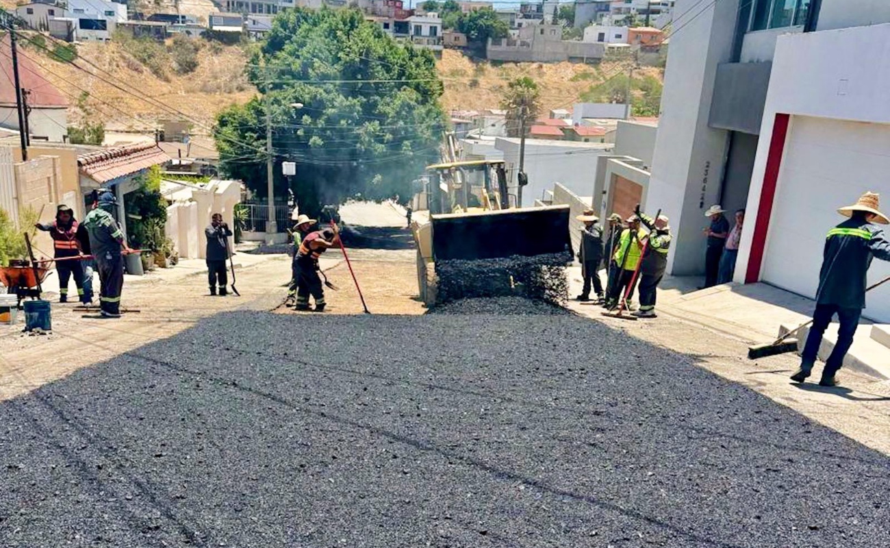 Bachea Gobierno Municipal mil 56 metros cuadrados de vialidad en beneficio de más de 27 mil 500 personas
