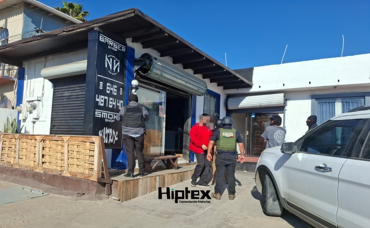 Catean barber y smoke shop; hallan 12 gramos de marihuana