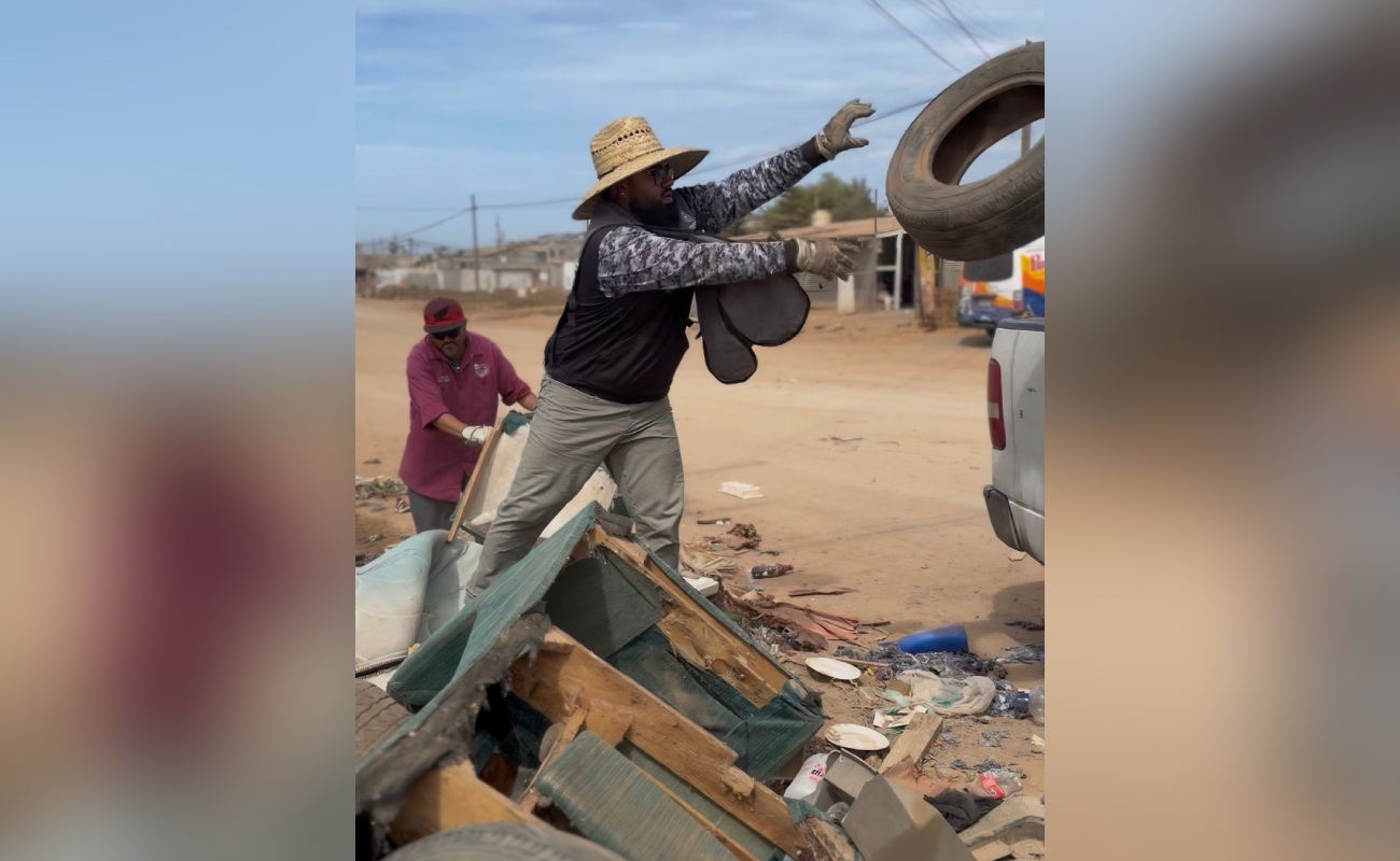 Levanta Gobierno de Ensenada 37 toneladas en jornada de recolección de basura de traspatio