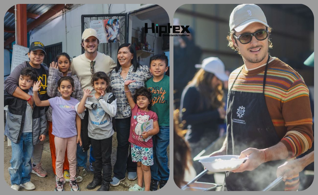 Visita actor Diego Boneta Fundación Tijuana Sin Hambre en Tijuana