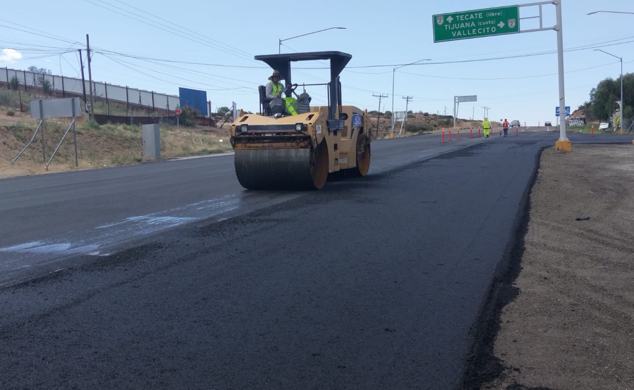 Rehabilita SICT carreteras de Baja California; invierte 134 mdp