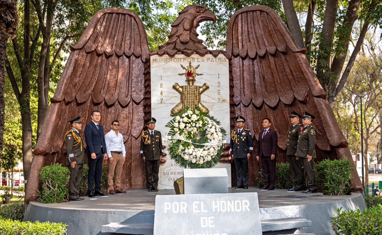 Conmemoran aniversario de la Gesta Heroica de los Niños Héroes de Chapultepec