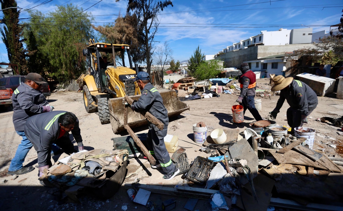 Los trabajos continúan para seguir transformando Tijuana en una ciudad limpia y ordenada avanzando en el desarrollo y bienestar de la ciudadanía.